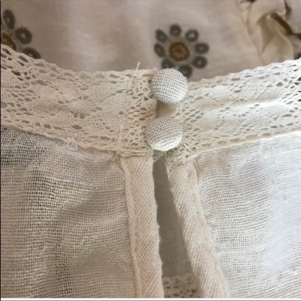 Zara Regina Ruffled Embroidered Blouse - Picture 5 of 8